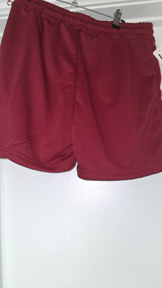 Maroon shorts