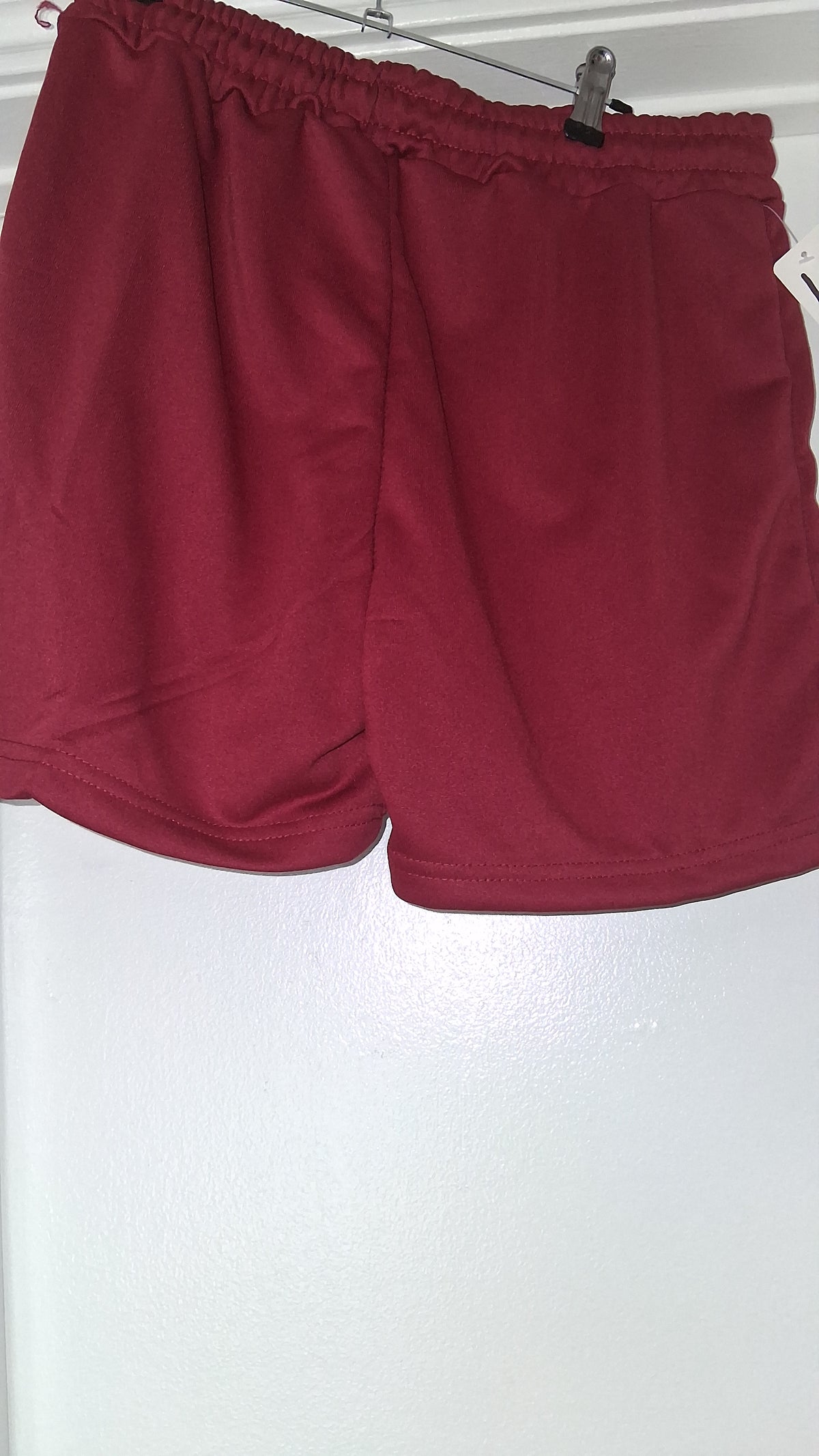 Maroon shorts